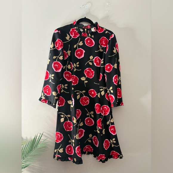 Kate Spade Plus Hazy Rose A-line Mini Dress - Picture 3 of 7